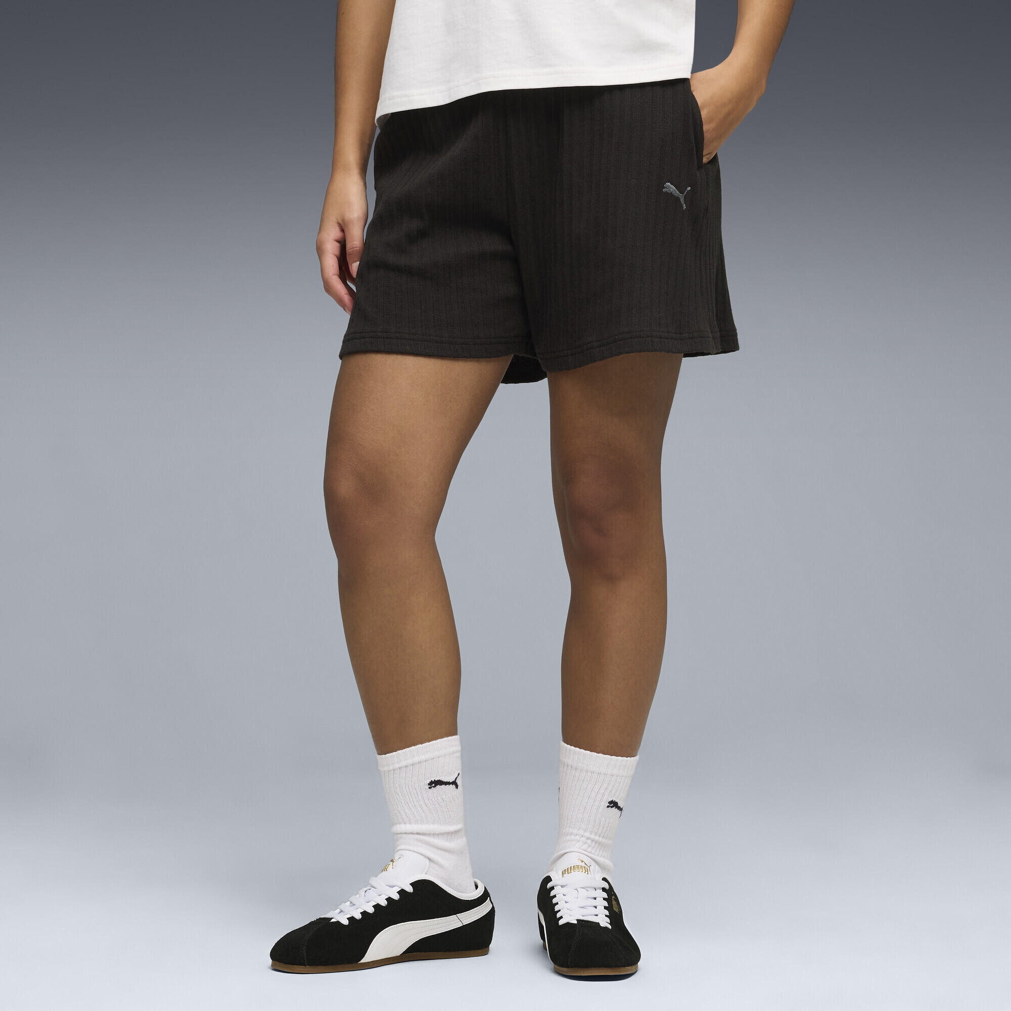 Shorts a vita alta HER 5" da donna PUMA 2/5