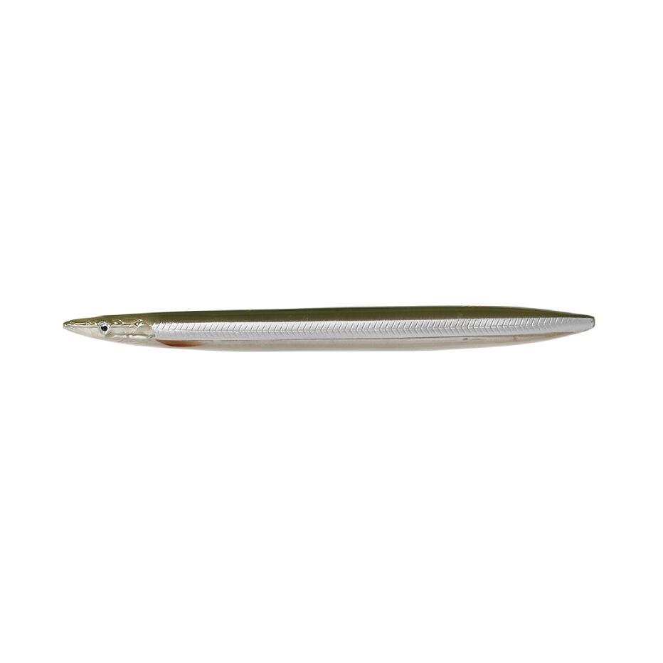 Savage Gear 3D Line Thru Sandeel 15 cm sinking, 27 g, Sandeel Ghost 1/1