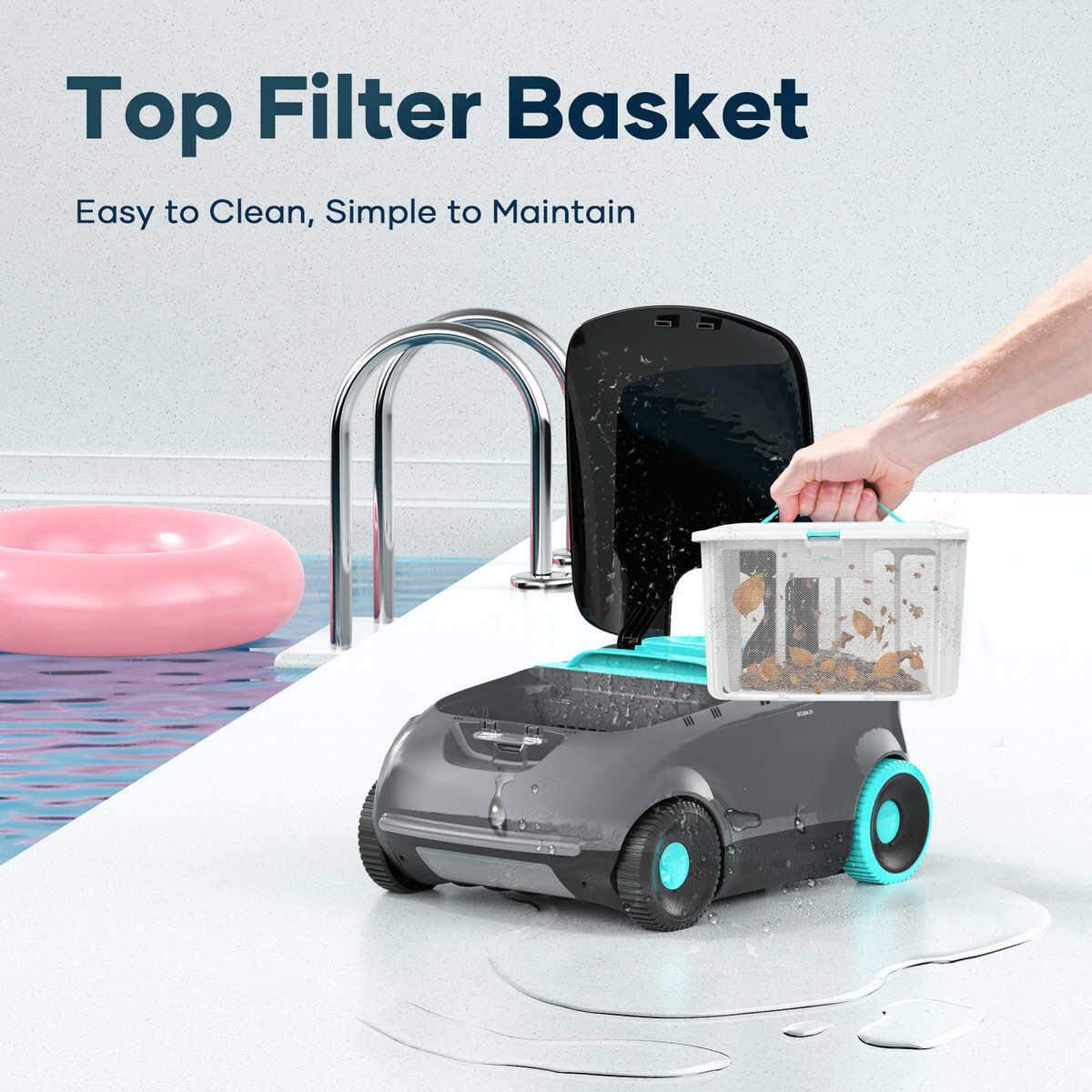 Robot de piscine Aiper Scuba E1 6/6