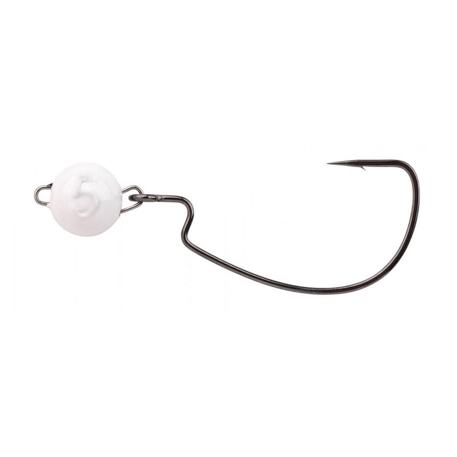 Texan plombé Spro FreeStyle Rigged Bottom Jigs 5g - Glow - par 2 1/1