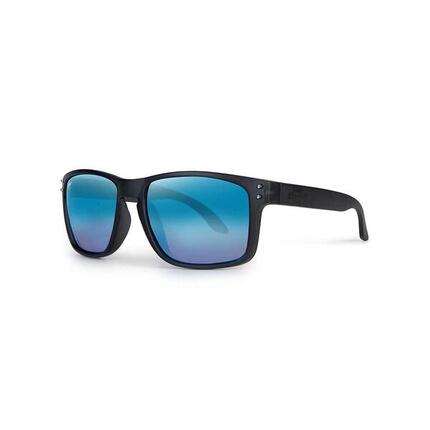 Lunettes polarisantes Fox Rage Transparent Black - verres marron miroir bleu