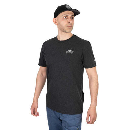 Fox Rage Voyager Tees T-shirt 100% coton gris foncé (L)
