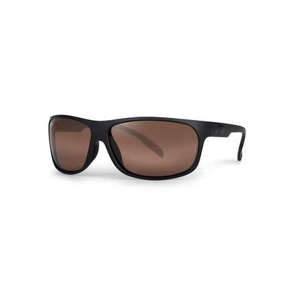 Lunettes polarisantes Fox Rage Transparent Black - verres marron miroir bleu