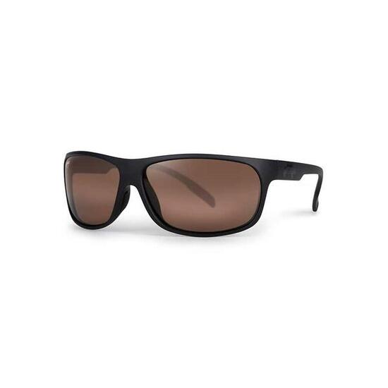 Lunettes Polarisantes Fox Rage Matt Black Wrap Brown Lens