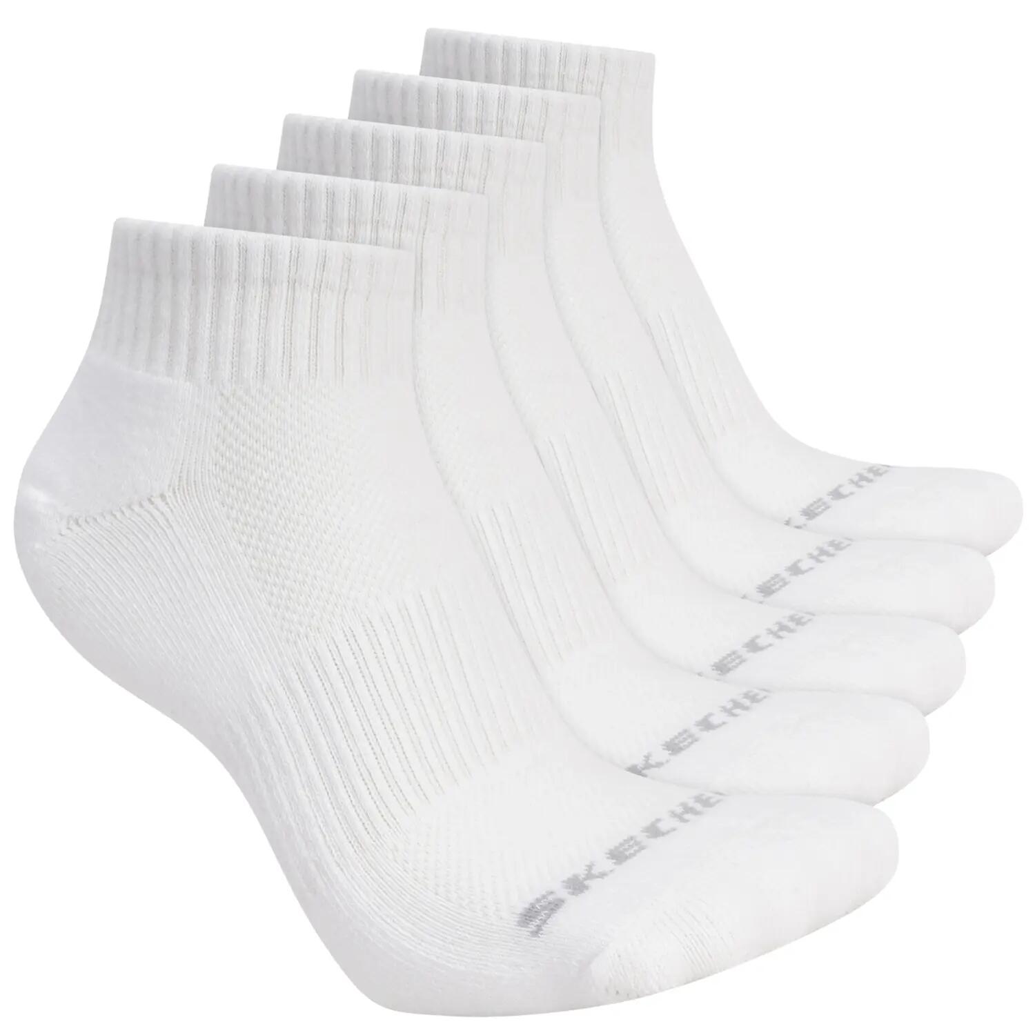 Skarpetki sportowe dla dorosłych 5pk Unisex 1/2 Terry Qtr Crew 3/3