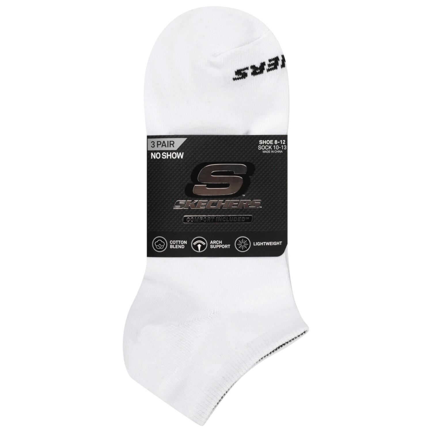 Skarpetki sportowe dla dorosłych 3pk Unisex Non Terry No Show 2/3