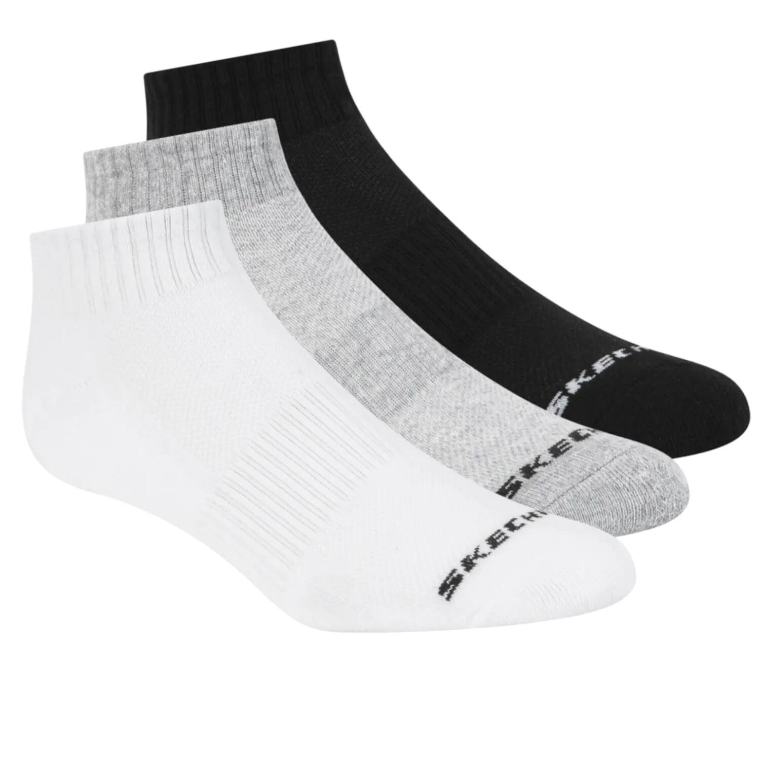 Skarpetki sportowe dla dorosłych 3pk Unisex Terry Qtr Crew 3/3