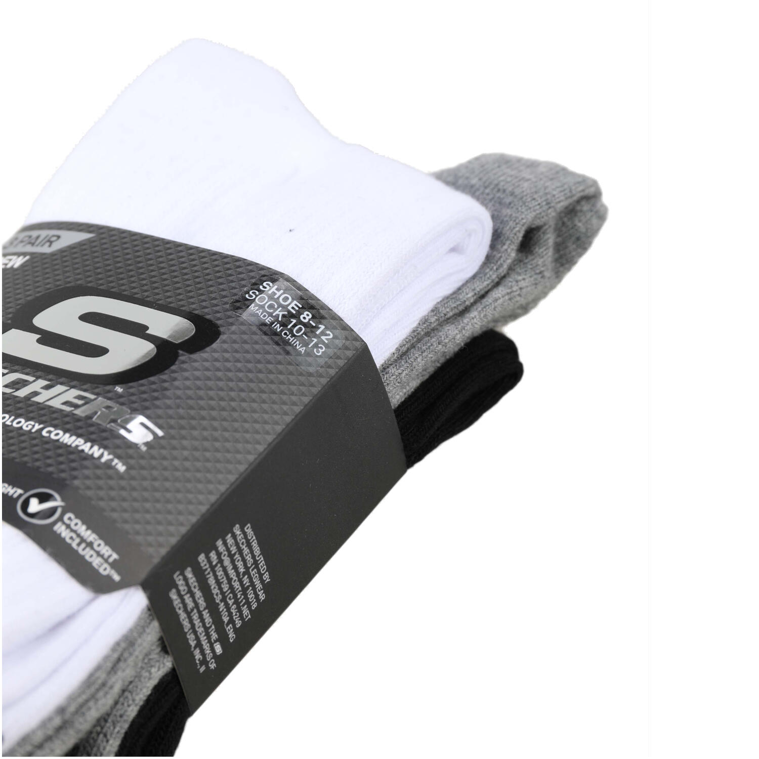 Skarpetki sportowe dla dorosłych 3pk Unisex Non Terry Crew 3/3