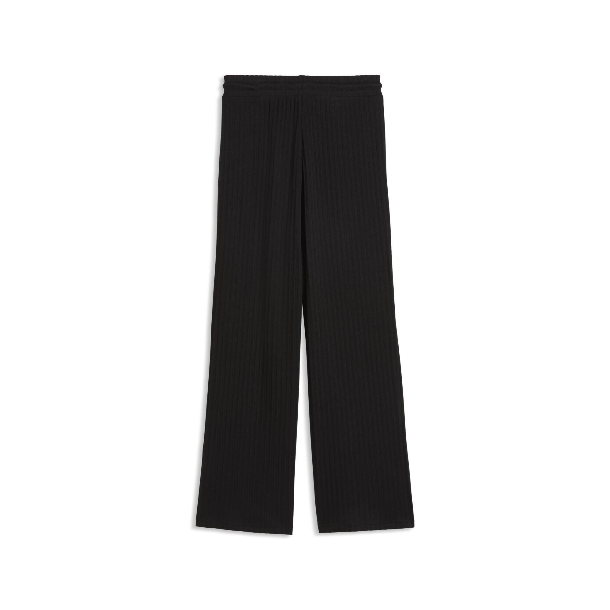 HER High-Waist Wide Leg Pants Women PUMA 5/5