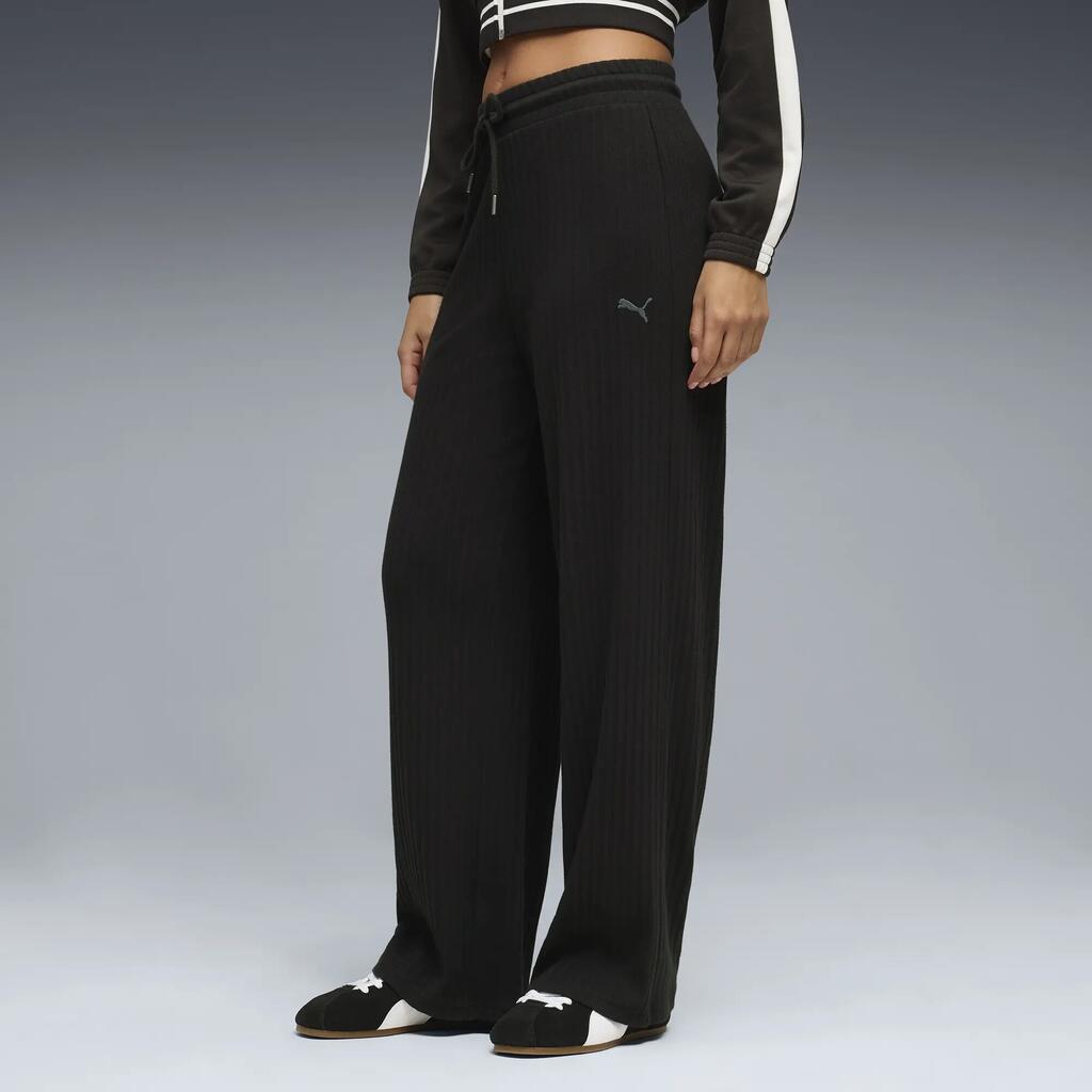 HER High-Waist Wide Leg Pants Women PUMA