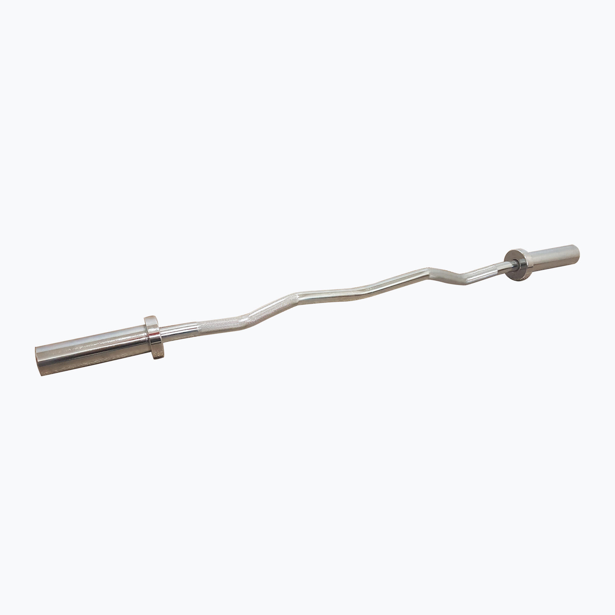 Haltère Sveltus SZ barre 120 cm ergonomique compatible olympique 2/5