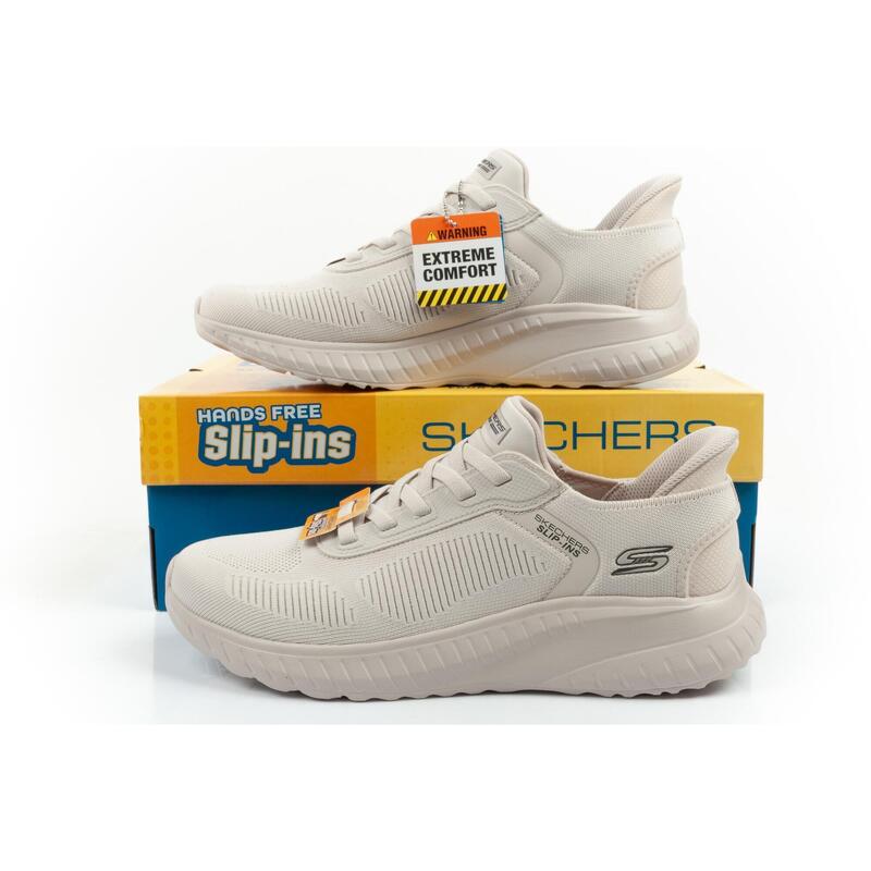 Pantofi bărbați SKECHERS Bobs Squad Chaos Solid Step