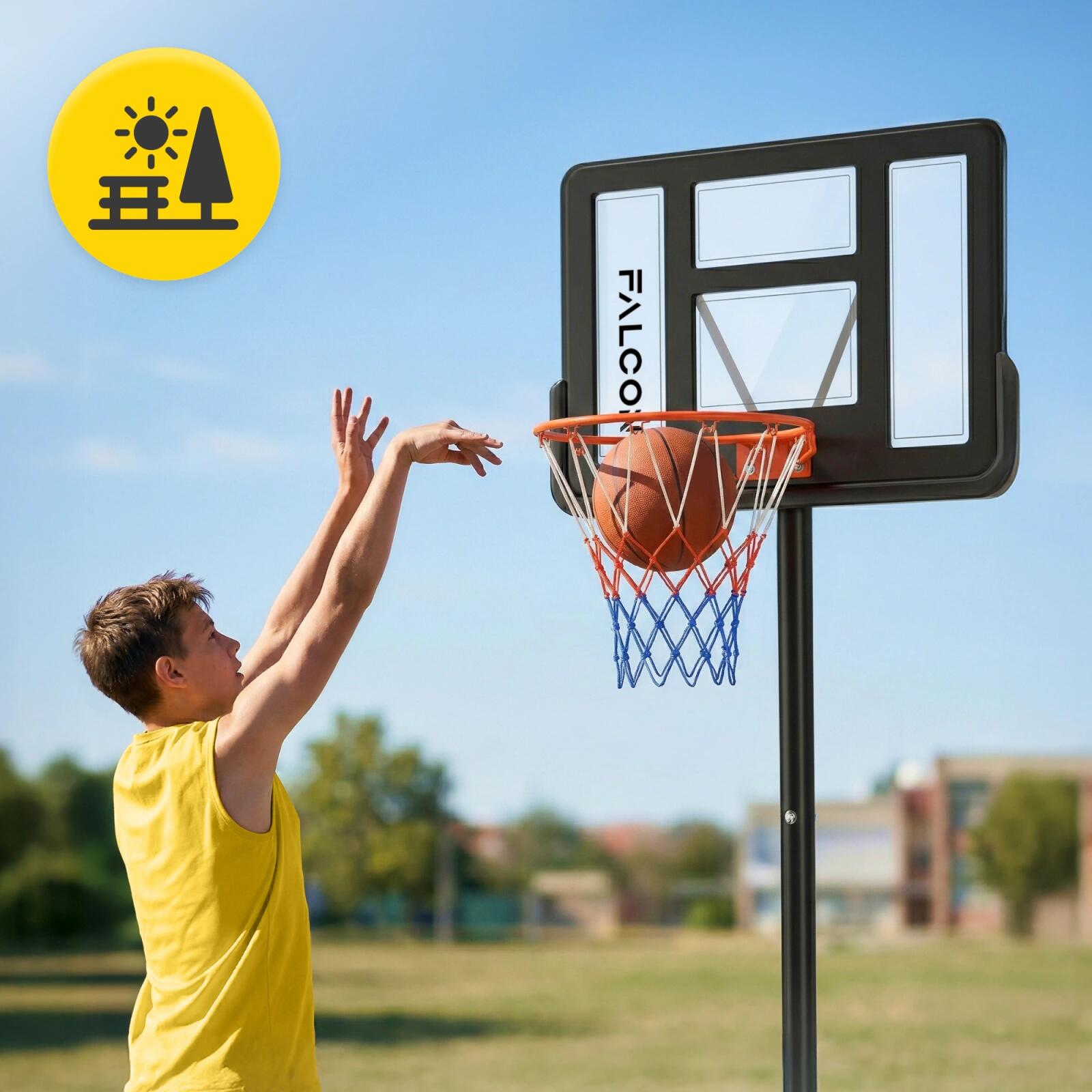 Volně stojící basketbalový koš pro děti JUNIOR 2 FALCON 2/7