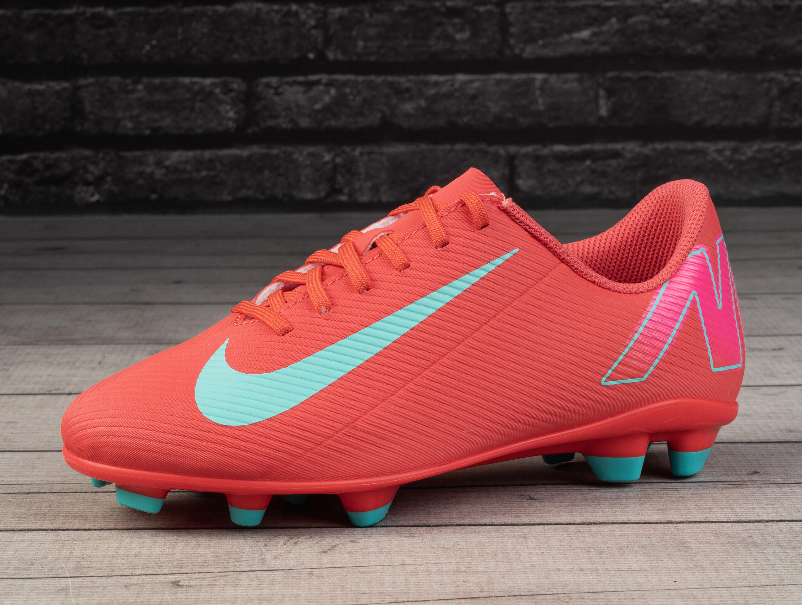 Buty piłkarskie korki dziecięce Nike JR VAPOR 16 CLUB FG MG 3/6