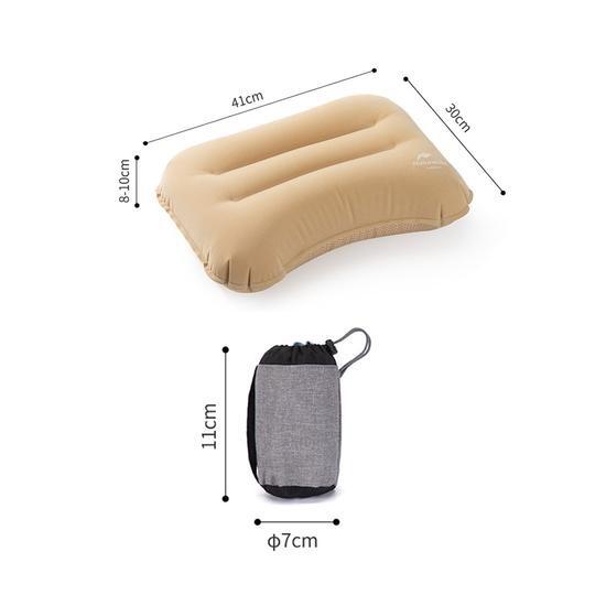 Naturehike Inflatable camping pillow - Neck support 4/7