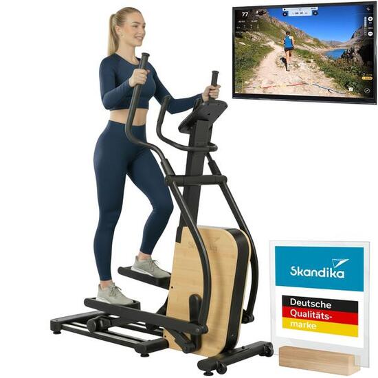 Rower eliptyczny, trenażer magnetyczny Treliv P22, 32 poziomy, 22 kg koło