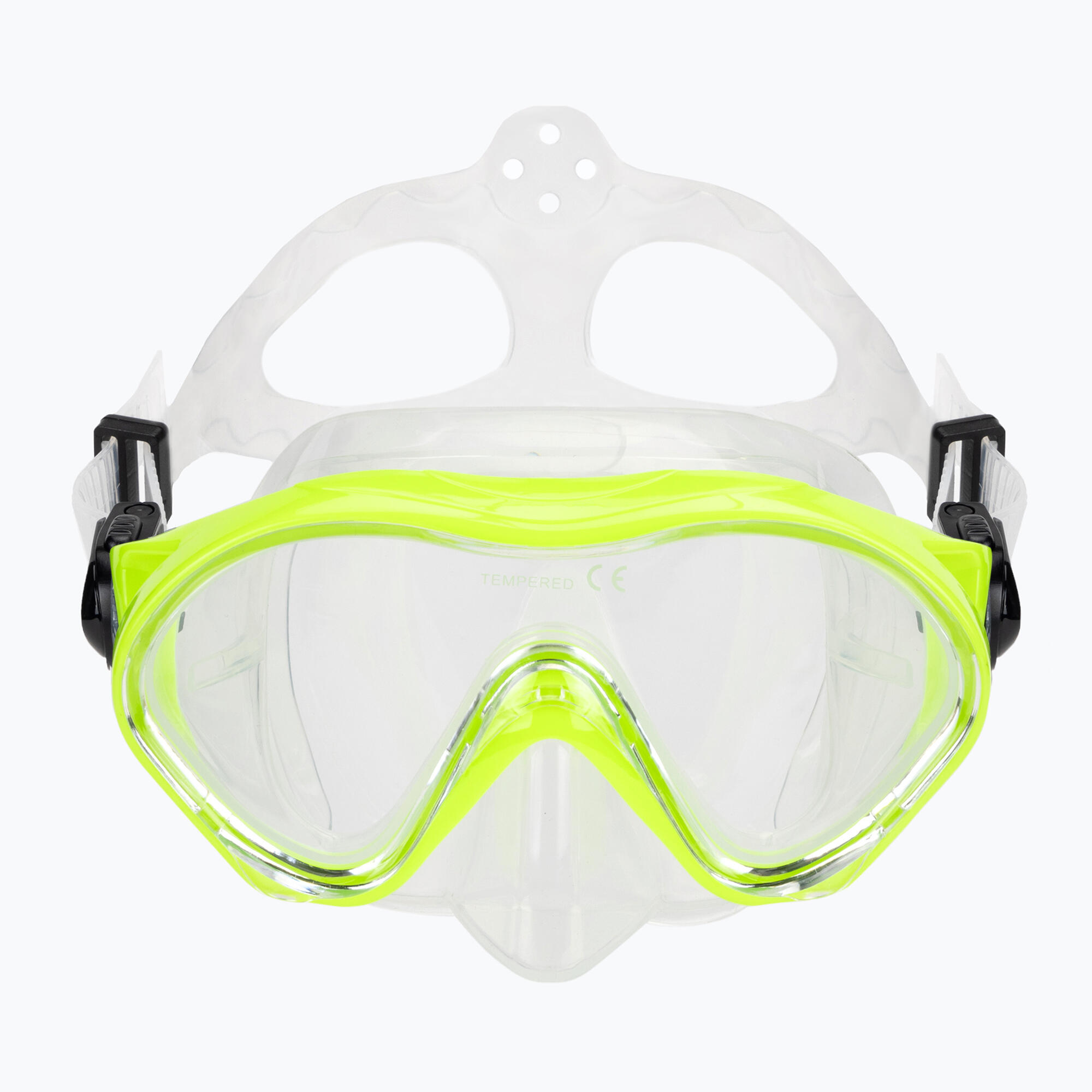 Masque de plongée en apnée enfant AQUASTIC Minke 3/7