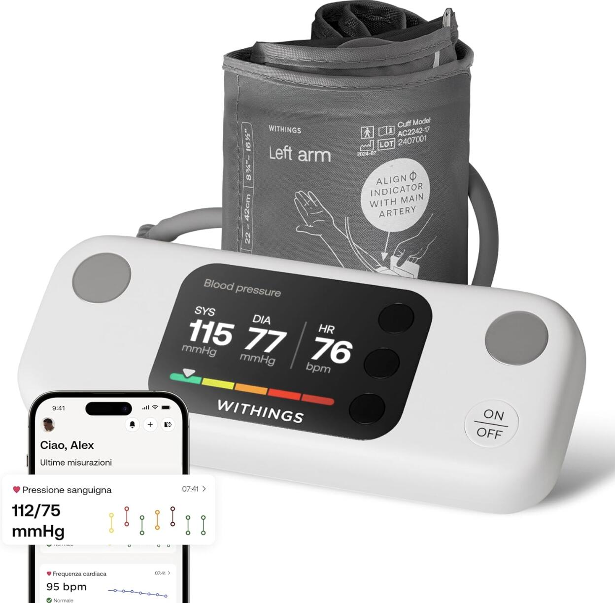 Withings BPM Vision,Monitor intelligente della pressione sanguigna 1/5
