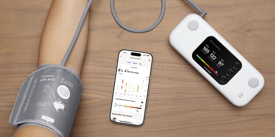 Withings BPM Vision,Monitor intelligente della pressione sanguigna 5/5