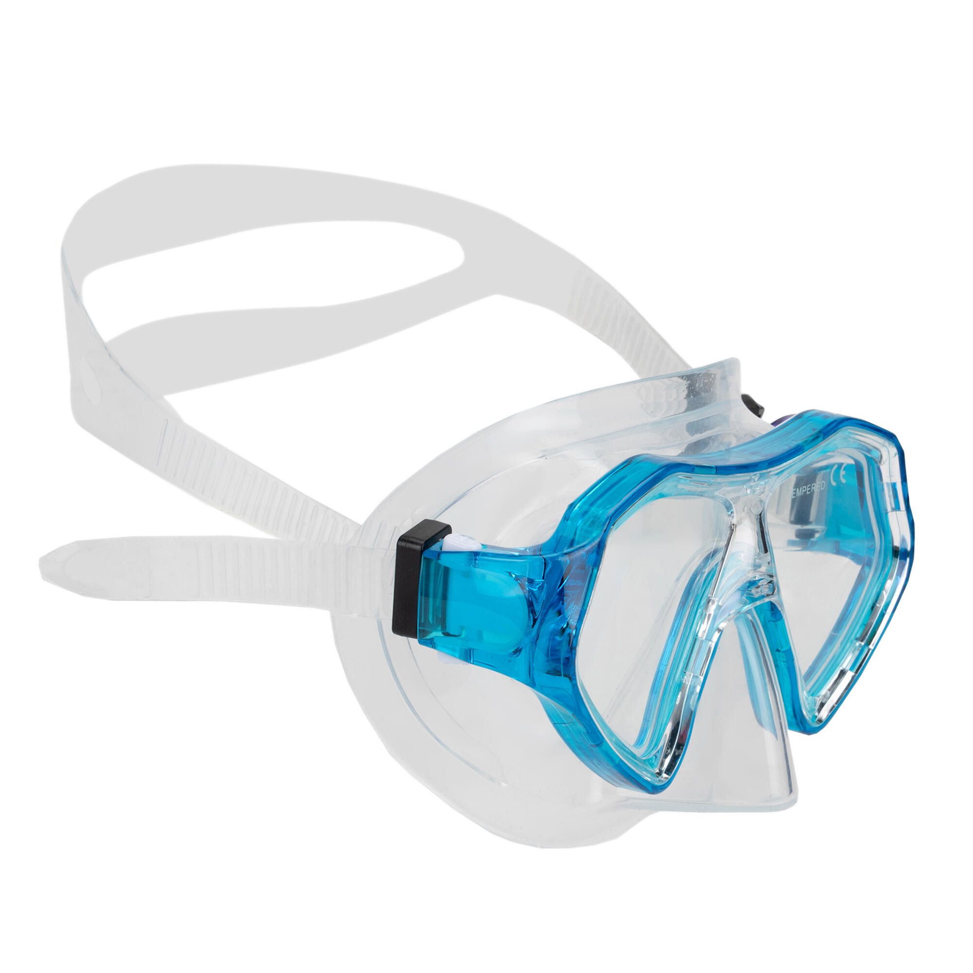 Masque de plongée en apnée enfant AQUASTIC Shelly 6/7