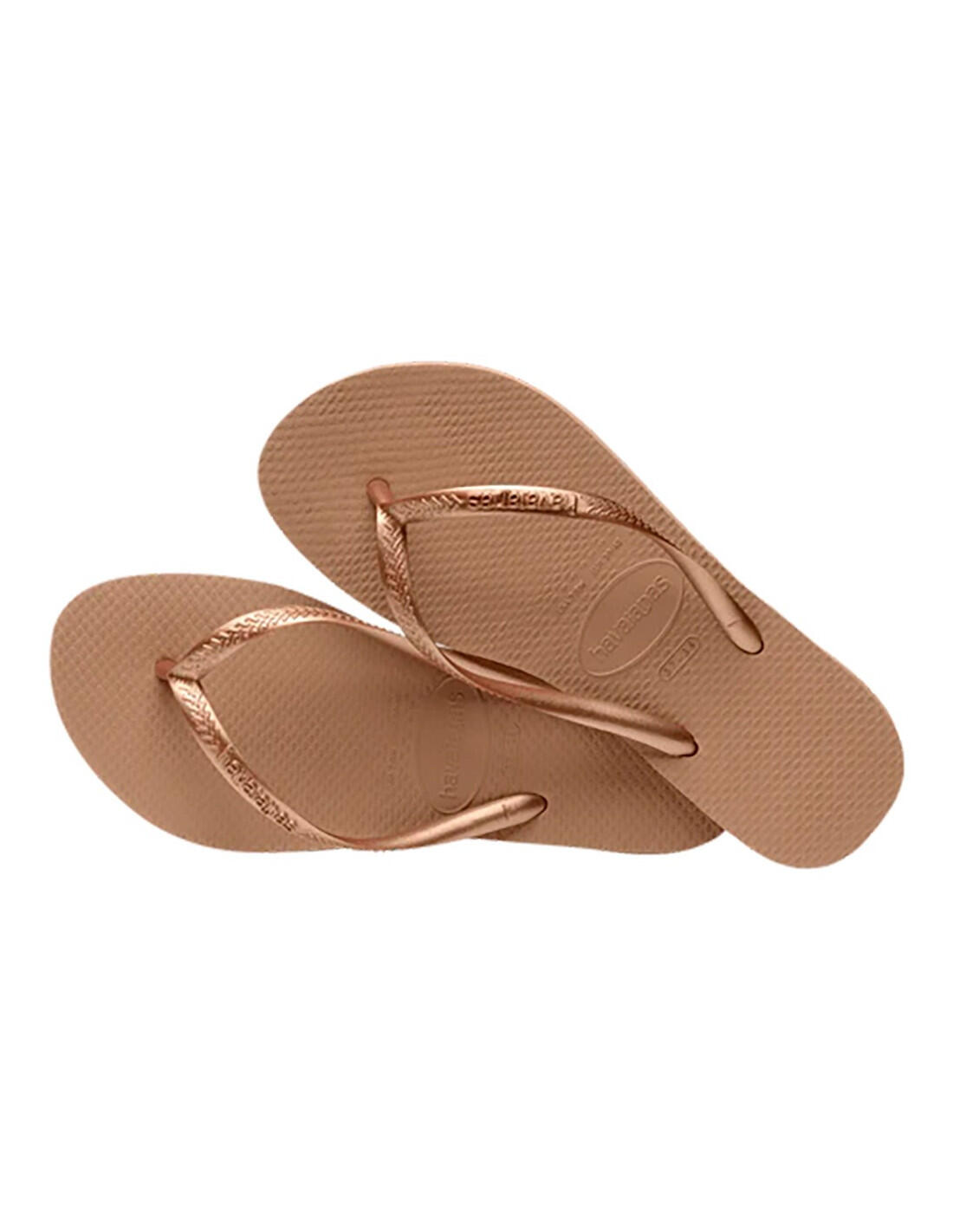 Tongs - Surf - Femme - Havaianas SLIM - Doré 5/5