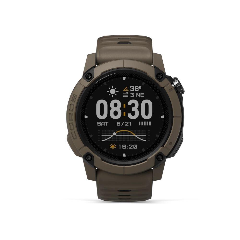 COROS NOMAD Orologio GPS sportivo, 1,3" touchscreen MIP, Brown 2/5
