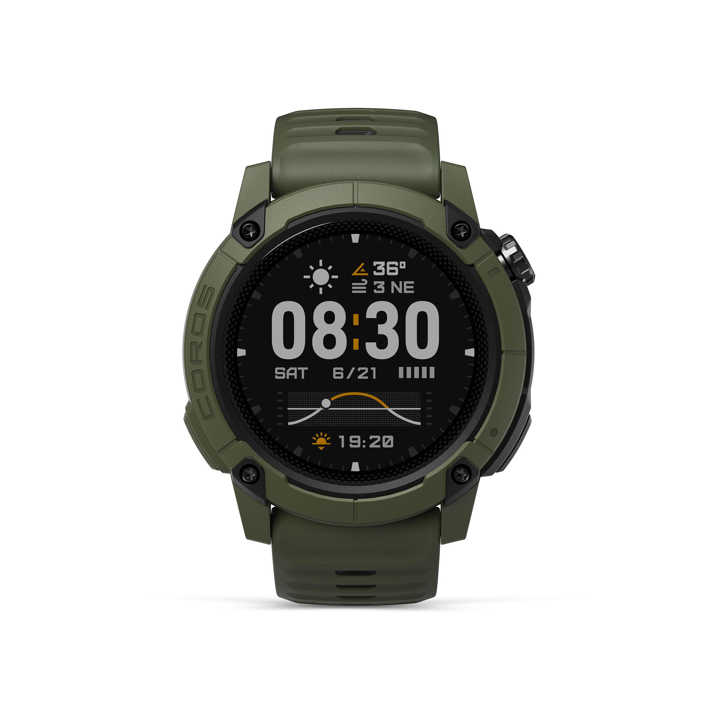 COROS NOMAD GPS WATCH - GREEN SILICONE