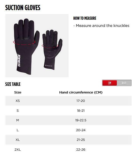 Luvas de wakeboard masculinas de sucção JOBE 2/2