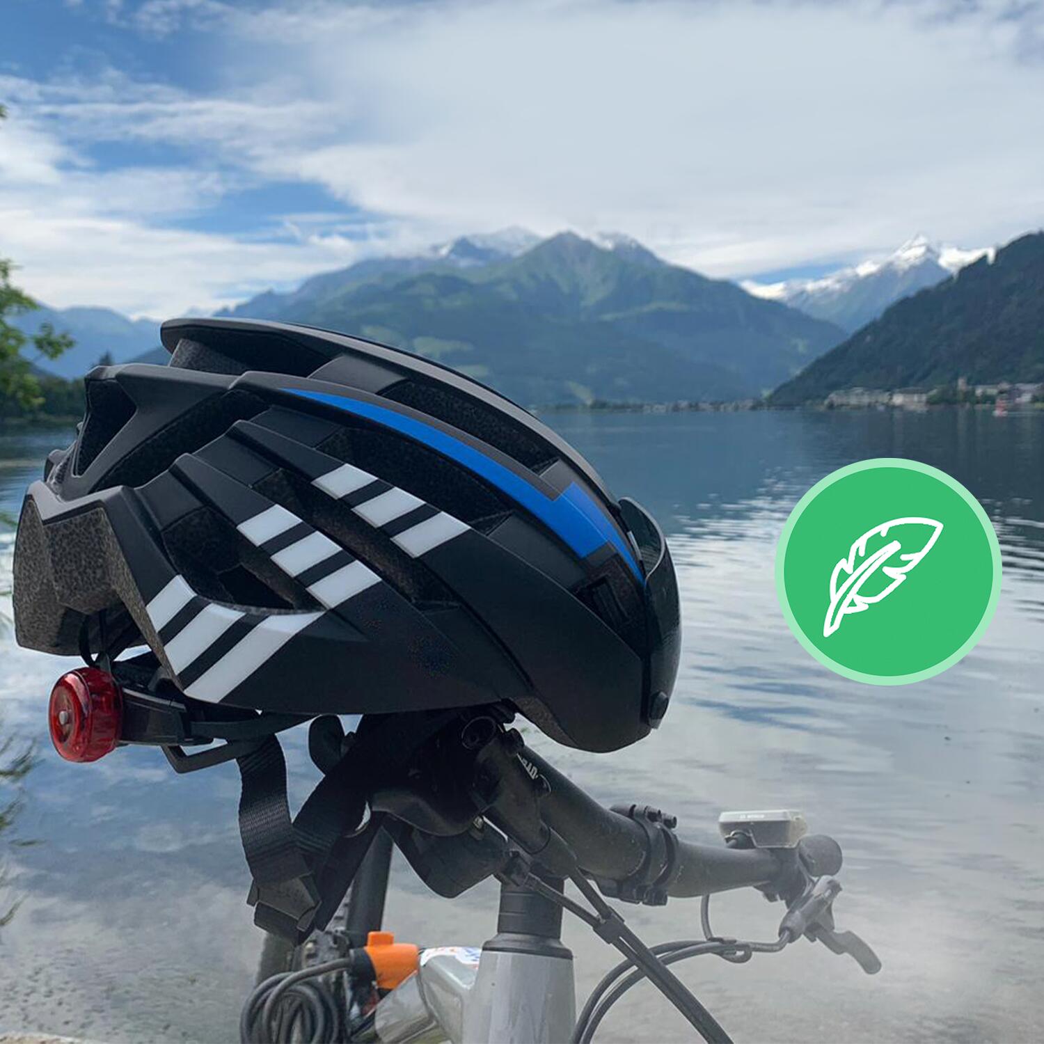 Casque vélo GO-OFF BLITZ avec 2 visières – taille M 3/7