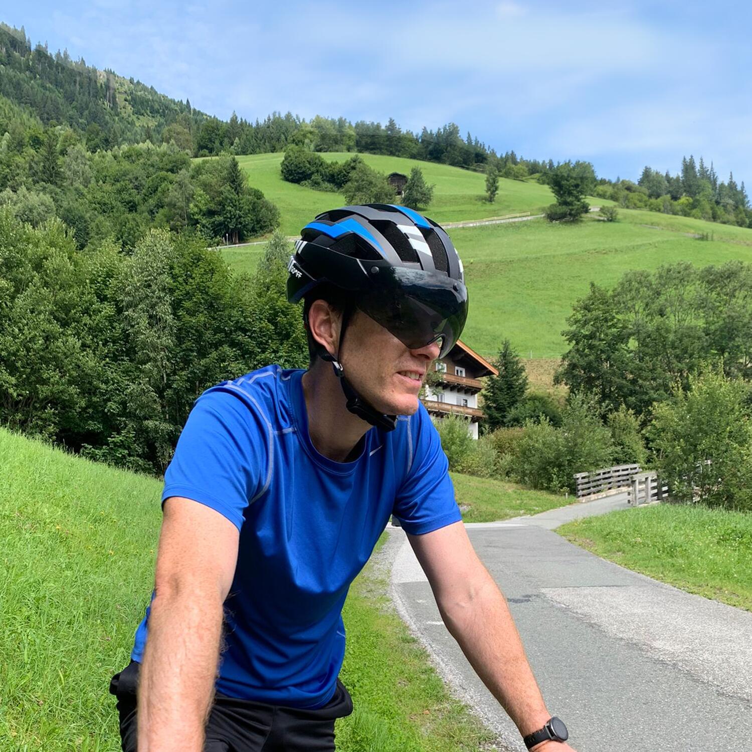 Casque vélo GO-OFF BLITZ avec 2 visières – taille M 7/7