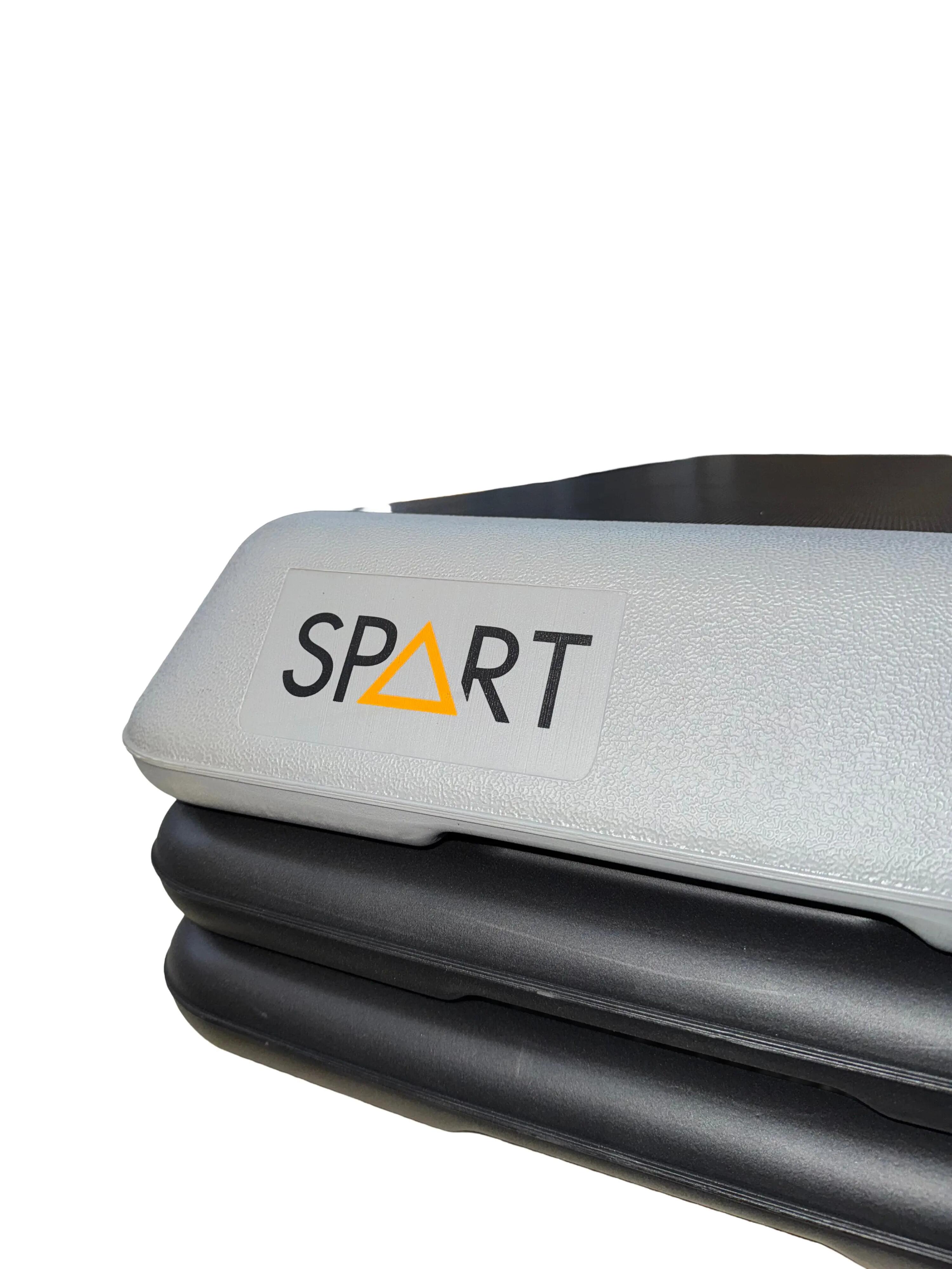 Placi suplimentare pentru stepper aerobic, reglabil pe inaltime, negru, Lukadora 2/3