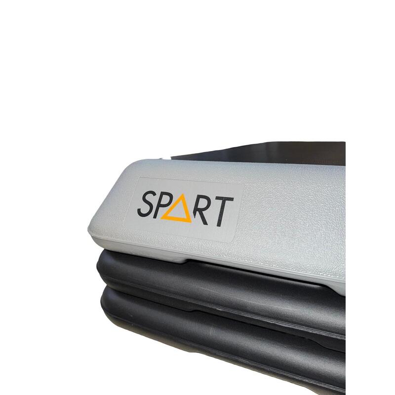 Placi suplimentare pentru stepper aerobic, reglabil pe inaltime, negru, Lukadora