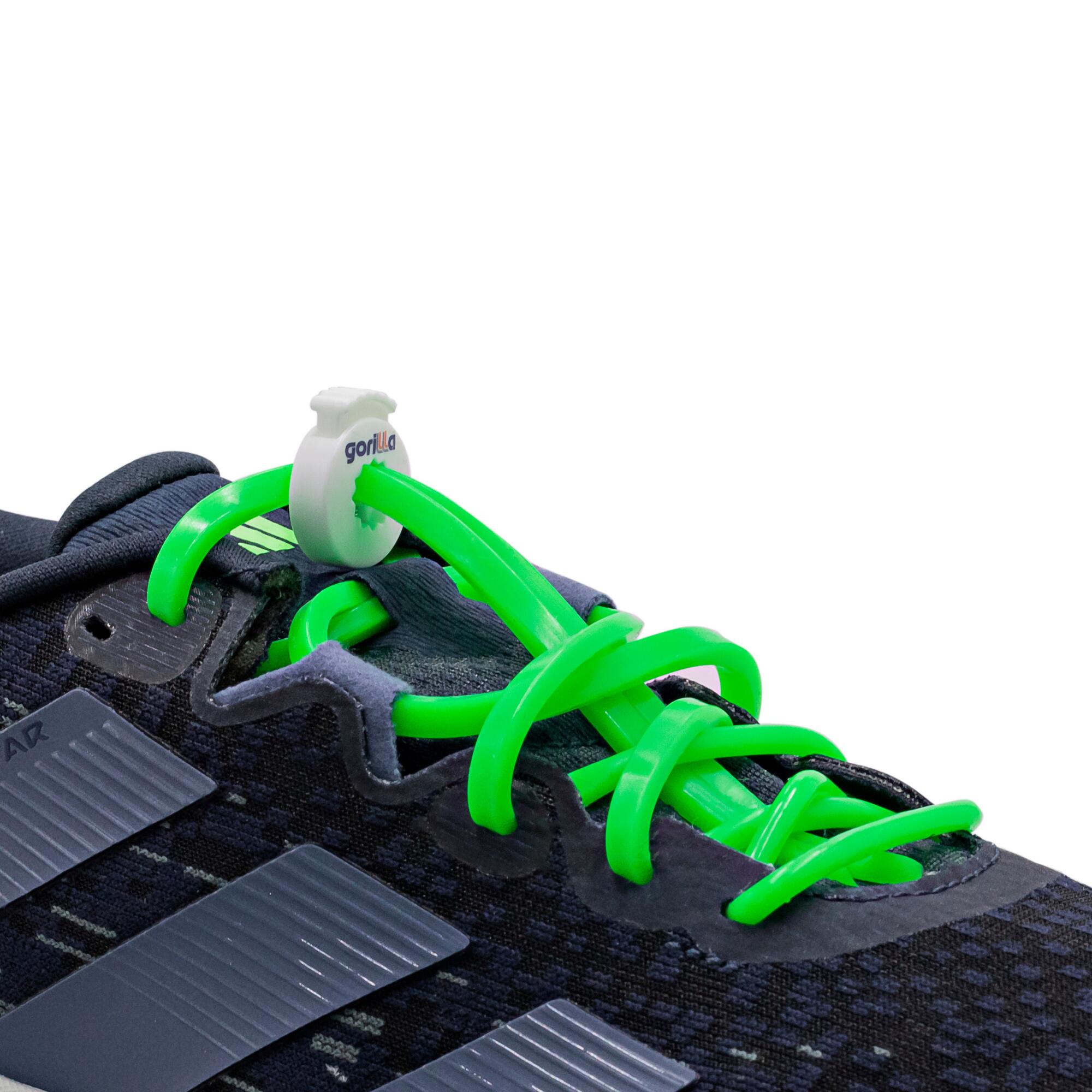 Lacets rapides triathlon élastiques silicone 2/5