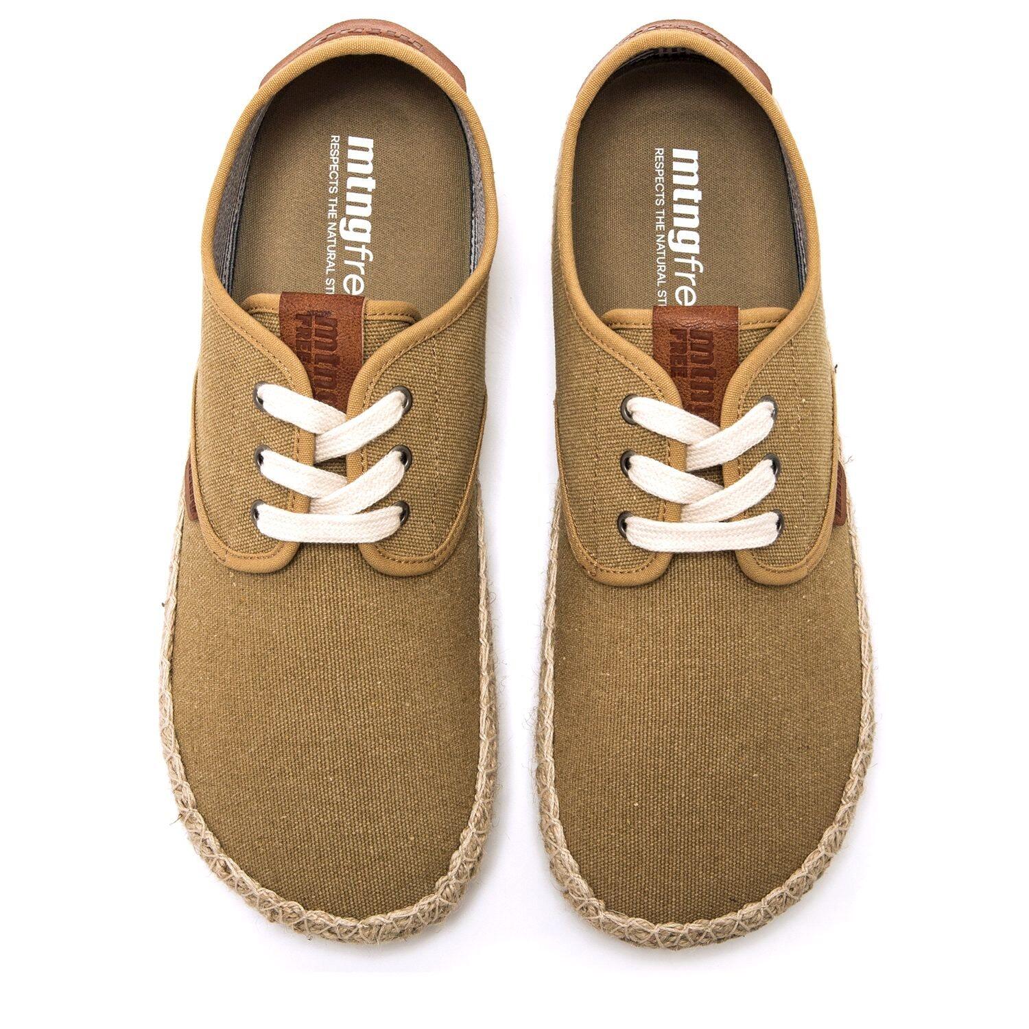 Zapatillas caminar Hombre barefoot MTNG Free bequi Beige 2/7