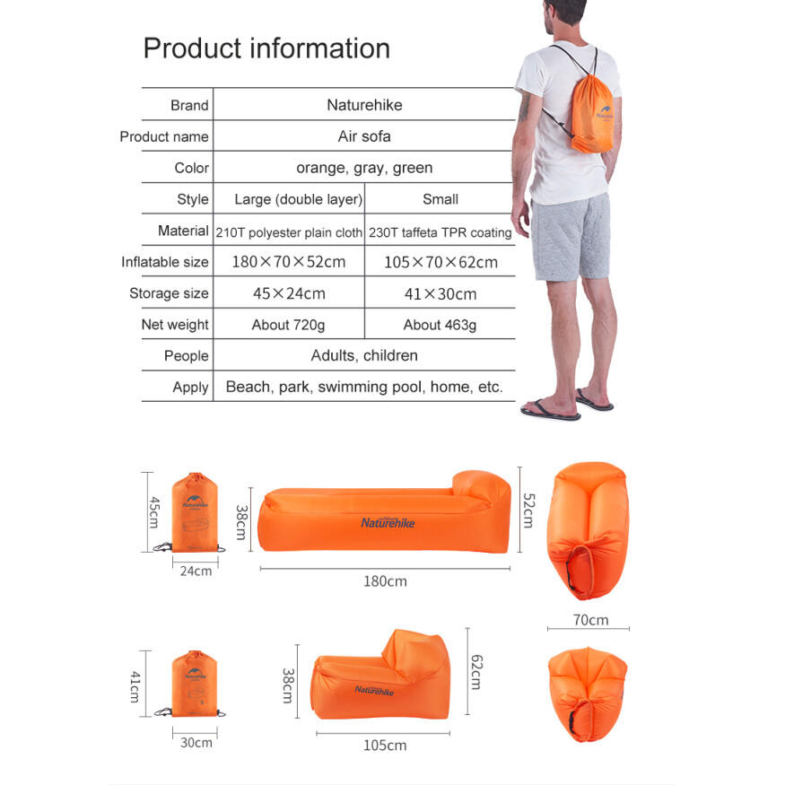 Nafukovací pohovka Portbale Air Sofa NH20FCD06 7/7