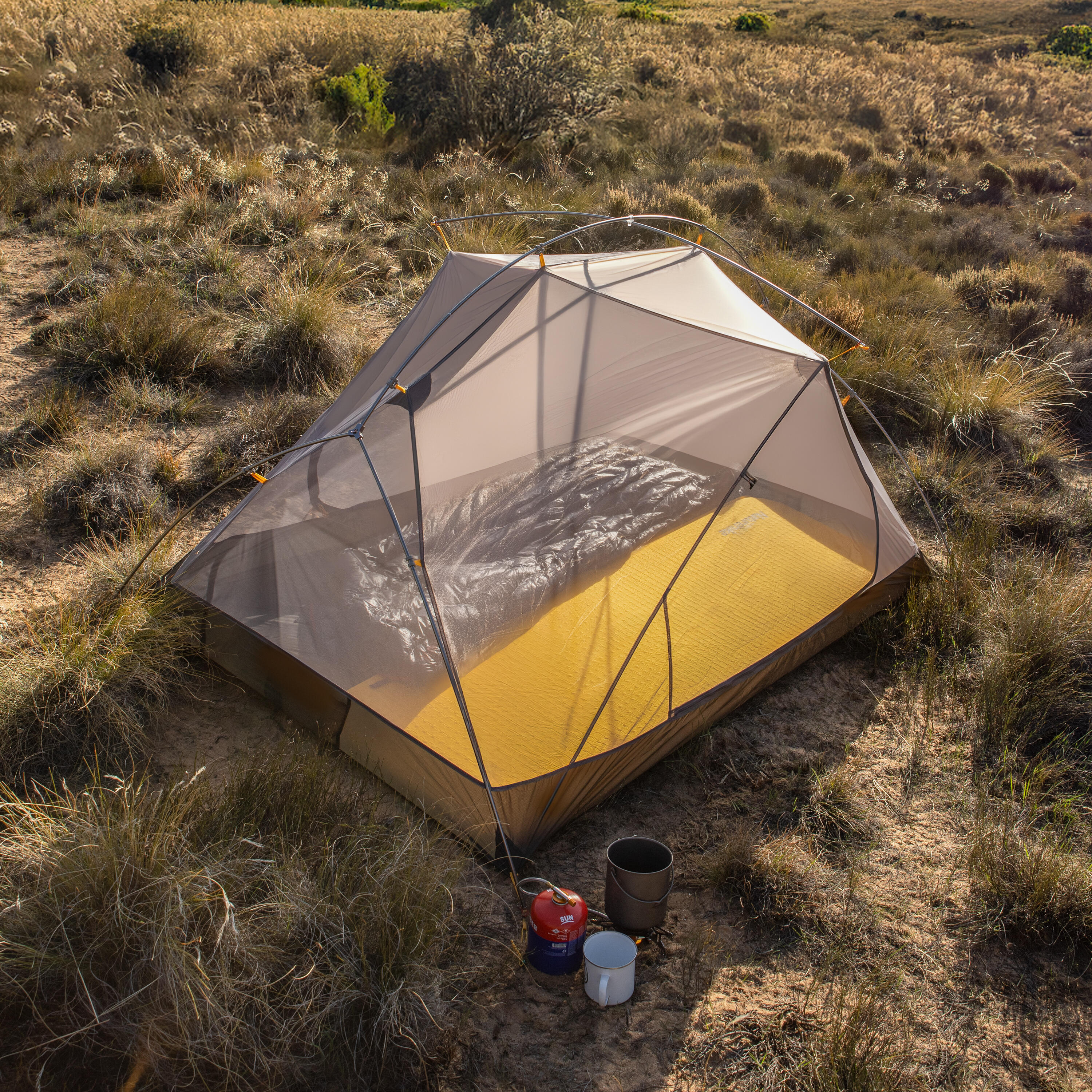 Tienda de campaña ultraligera Naturehike Mongar para senderismo y alpinismo 3/7