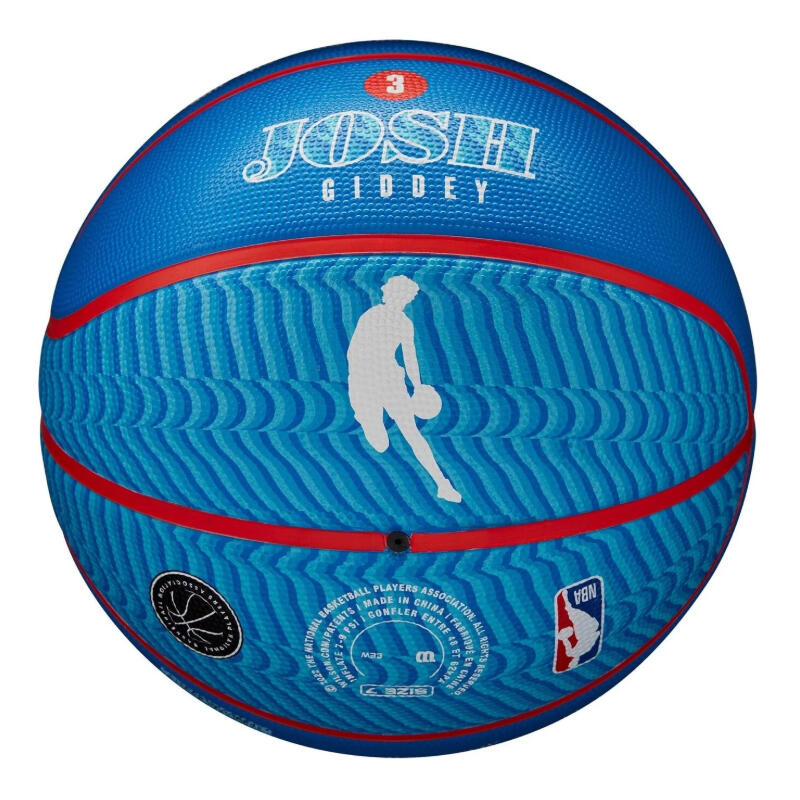 WILSON NBA Basketball Josh Giddey Player Icon Basketball Größe 7 3/5