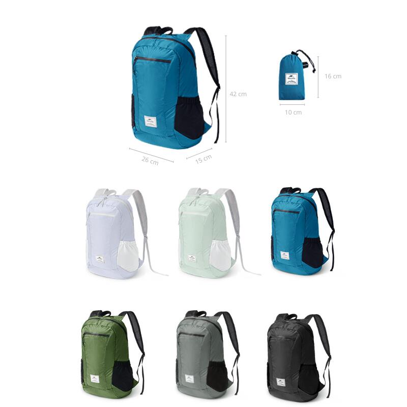 Mochila Ultraligera 18L Plegable Azul Naturehike 3/5