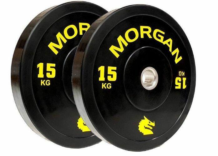 Morgan 15Kg Olympic Bumper Plates (Pair)