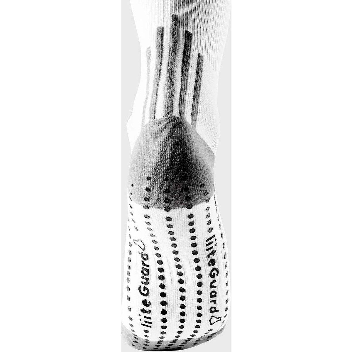 LIITEGUARD Performance Chaussettes de Football - Blanc, EU 36-39 2/2