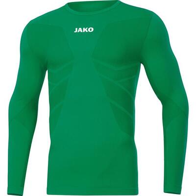 Jako comfort 2.0 longsleeve kinderen - sportrood 128-140