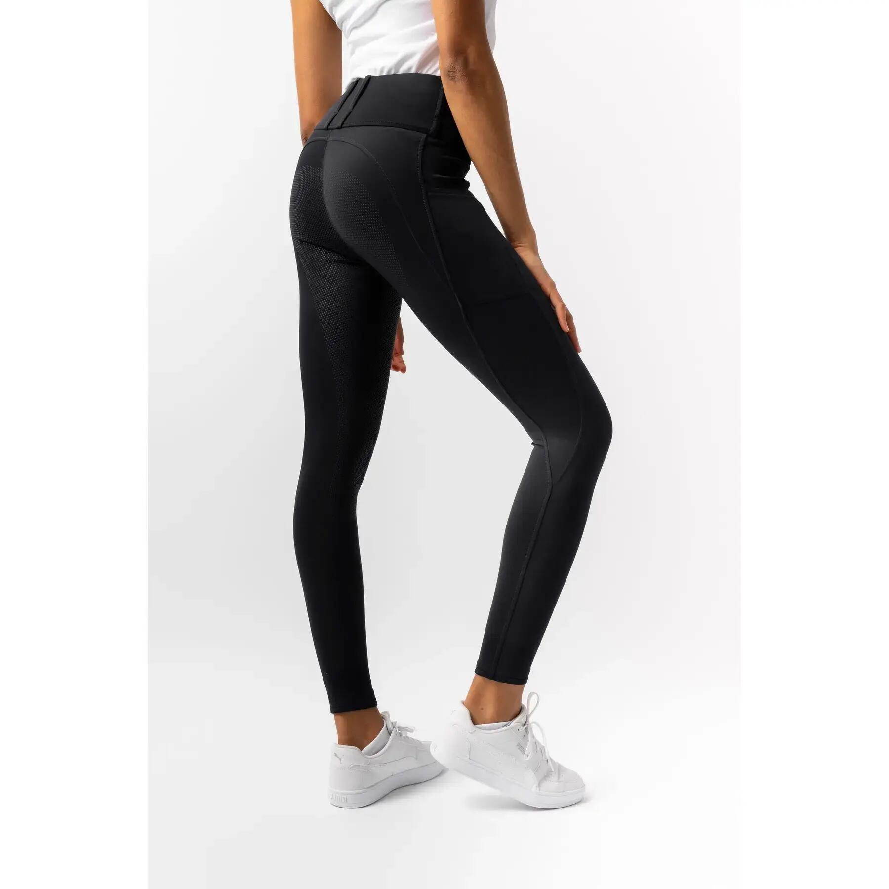 Damskie legginsy jeździeckie z pełną przyczepnością Horze Sophia 6/6