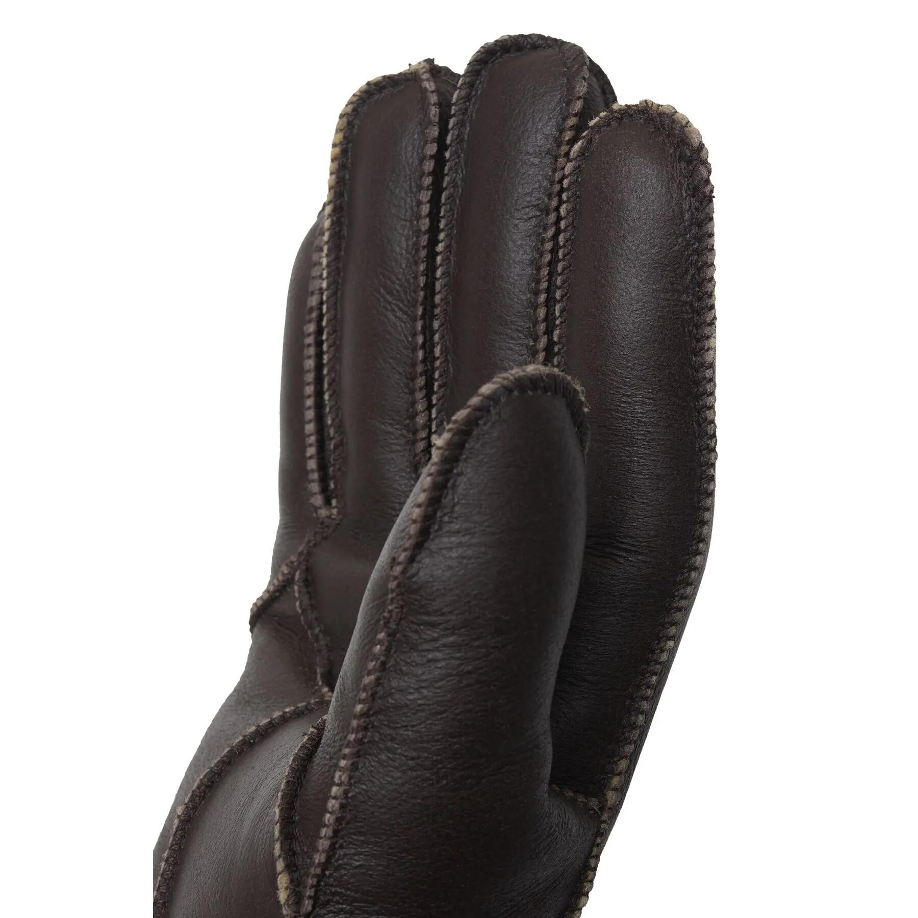 Guanti da equitazione in pelle di pecora Horze Supreme 4/5