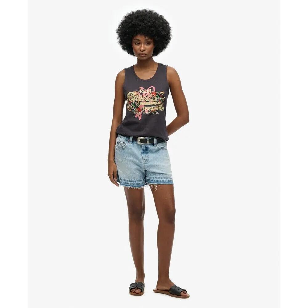 Débardeur femme Superdry Vintage Logo Tokyo 2/4