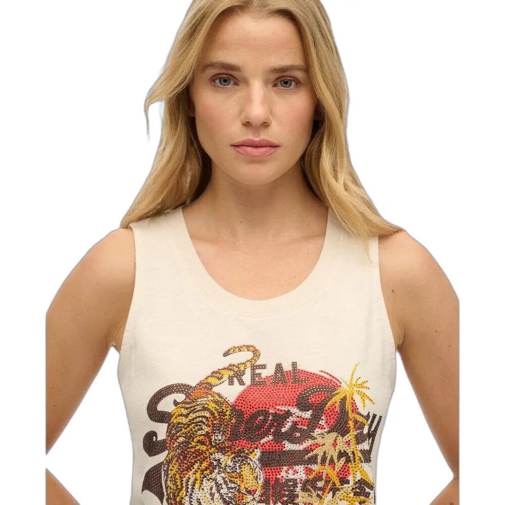 Débardeur femme Superdry Vintage Logo Tokyo 5/5