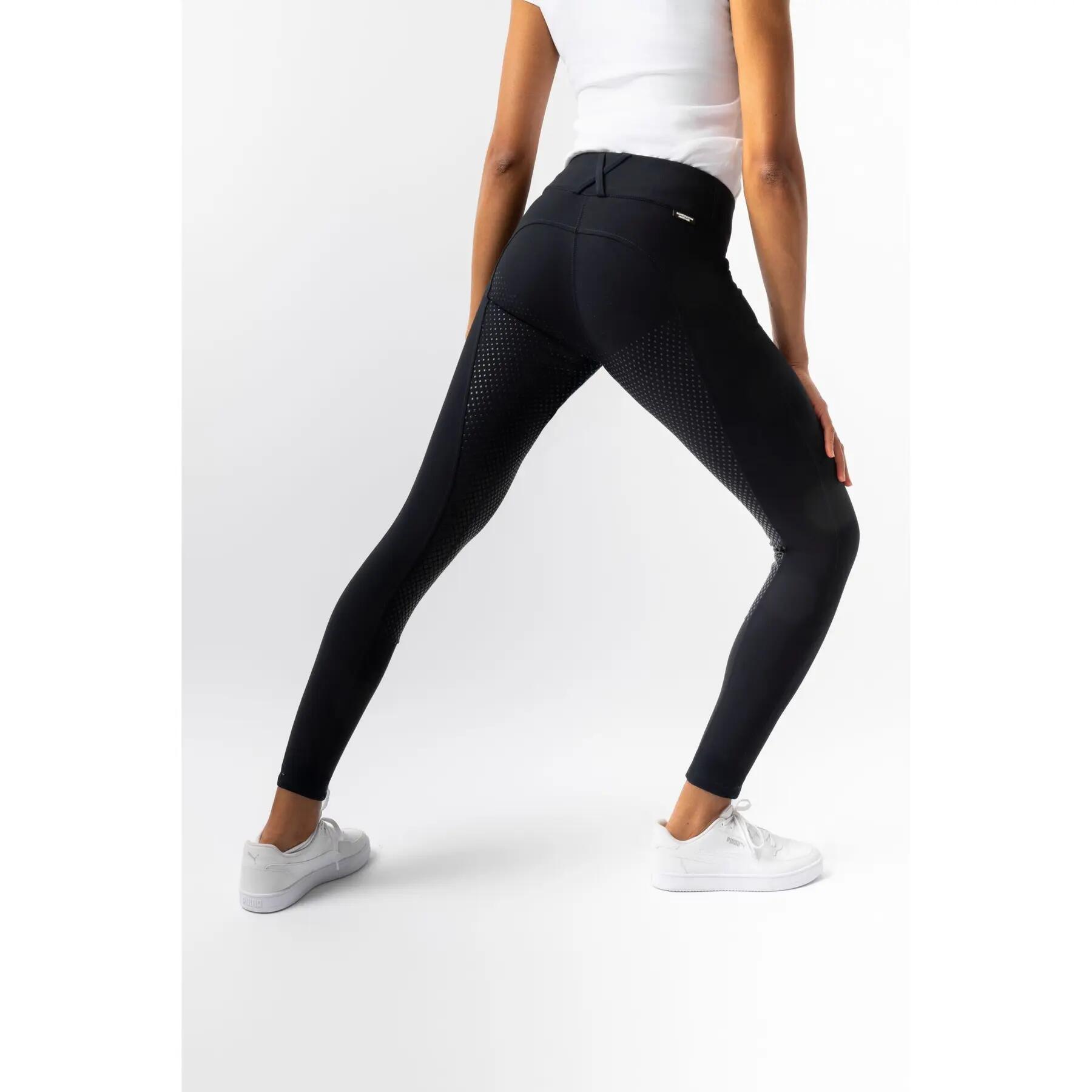 Pantalon équitation full grip femme Horze Grand Prix Pro 4/5