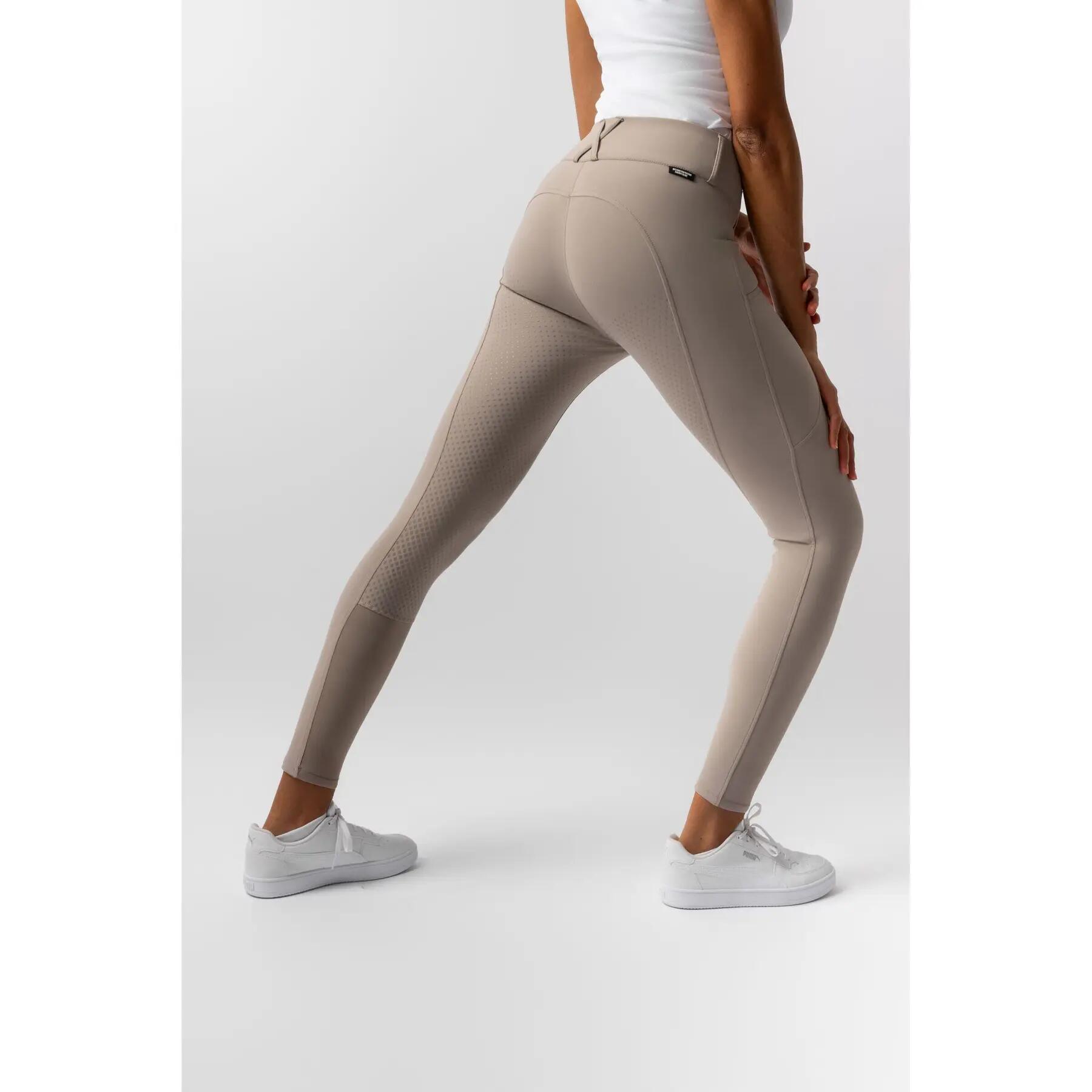 Pantalon équitation full grip femme Horze Grand Prix Pro 4/5