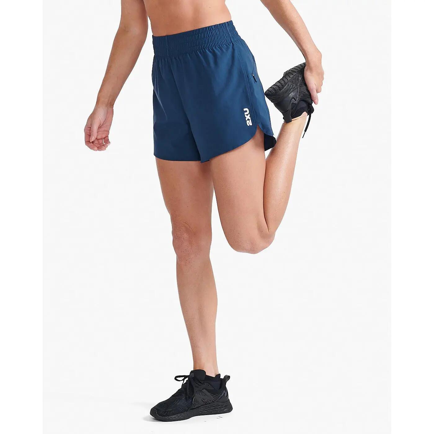Short femme 2XU Aero Hi-Rise 4" 2/3