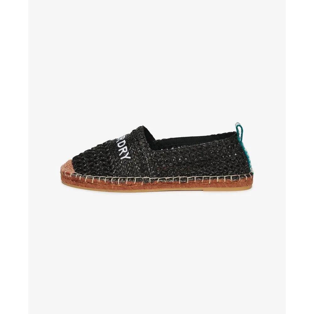 Espadrilles en raphia brodée femme Superdry 2/7
