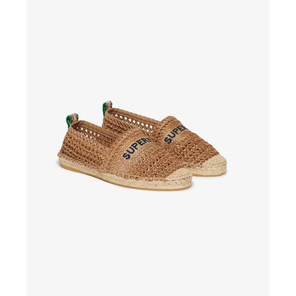 Damen Espadrilles mit besticktem Raphia Superdry 3/7